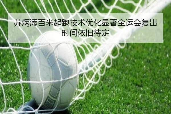 苏炳添百米起跑技术优化显著全运会复出时间依旧待定 | BSports